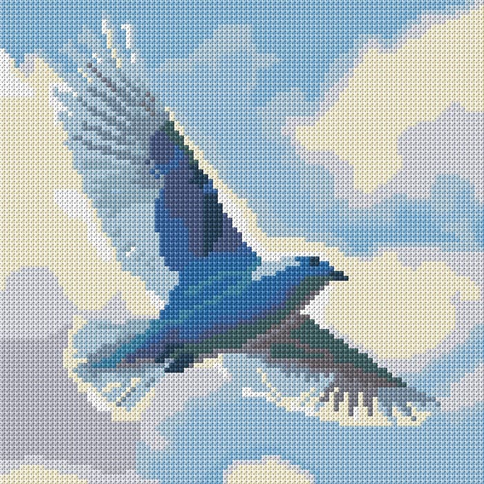 Dream free cross-stitch pattern